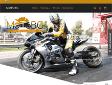 Tablet Screenshot of motobc.com